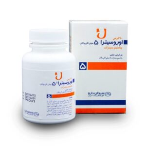 قرص اوروسیترا 5 میلی اکی والان سبحان دارو 