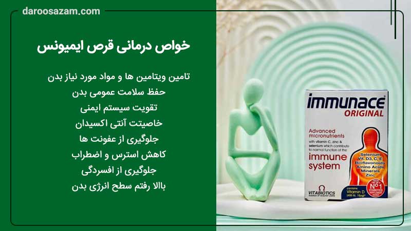 فواید مصرف قرص ایمیونس