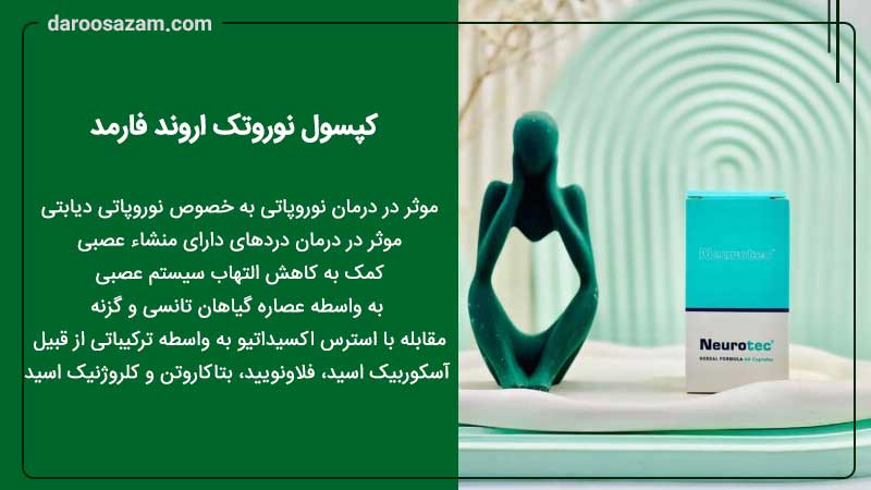 کپسول نوروتک اروند فارمد و تقویت حافظه