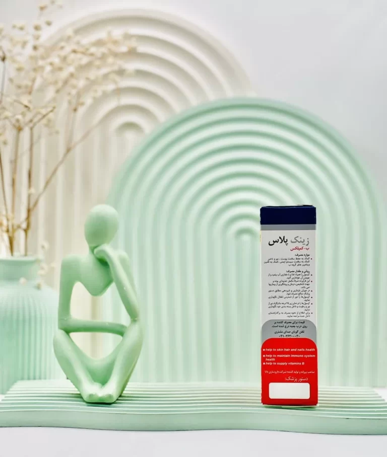 کپسول زینک پلاس 5 میلی گرم ب کمپلکس دانا 60 عددی