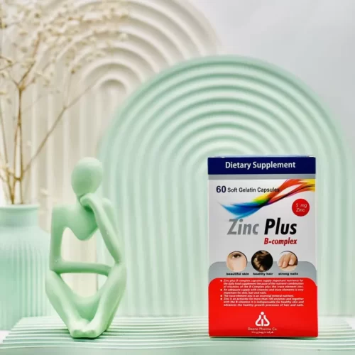 کپسول زینک پلاس 5 میلی گرم ب کمپلکس دانا 60 عددی