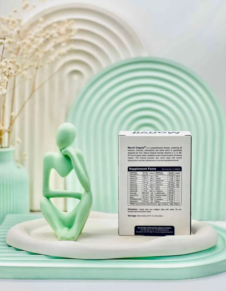 سافت ژل من ویت اورجینال ویواتیون آقایان 30 عددی