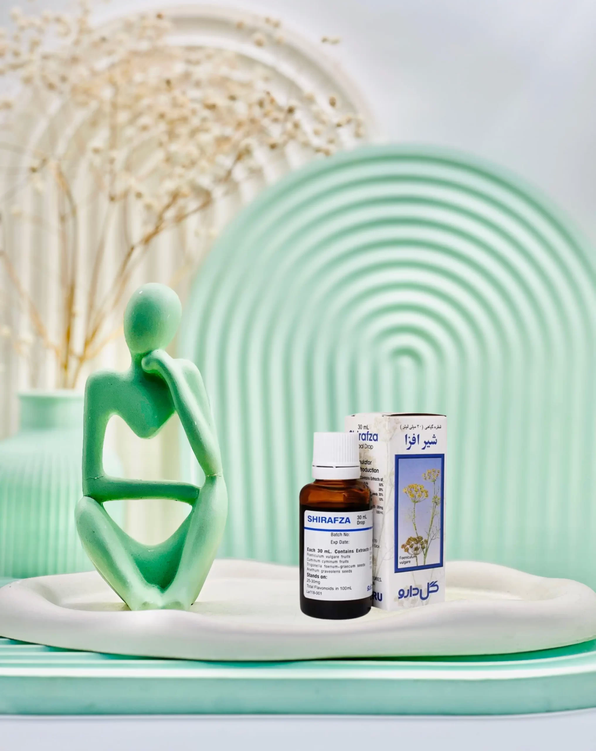 Milk Enrichment Drops Gol Daru 30 ml daroosazam.com قطره شير افزا گل دارو 30 میلی لیتر