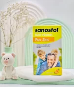 شربت مولتی ویتامین پلاس زینک سانستول 155 میلی لیتر