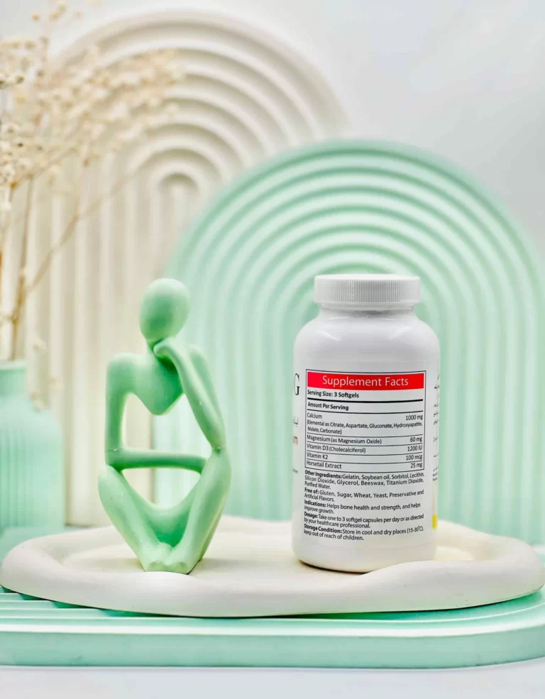 سافت ژل لیکوئی کلسیم 6 پلاس آنتی ایجینگ 60 عددی