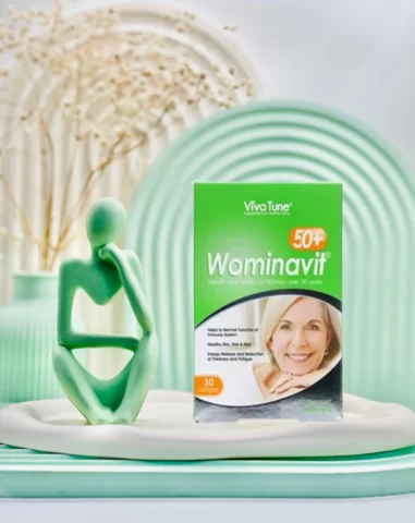 سافت ژل ومیناویت بالای 50 سال ویواتیون 30 عددی