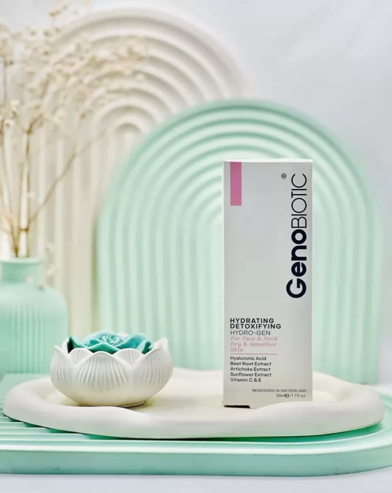 کرم رطوبت رسان صورت و گردن پوست خشک و حساس ژنوبایوتیک 50 میلی لیتر