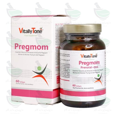 کپسول پرگمام ویتالی تون 60 عددی VitallyTone Pregmom