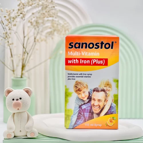 شربت مولتی سانستول آهن دار 155 میلی لیتر