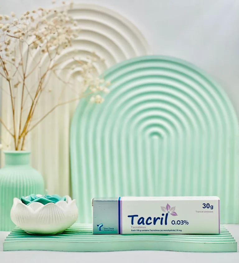 خرید آنلاین پماد تاکریل 0.03 درمان اگزمای آتوپیک