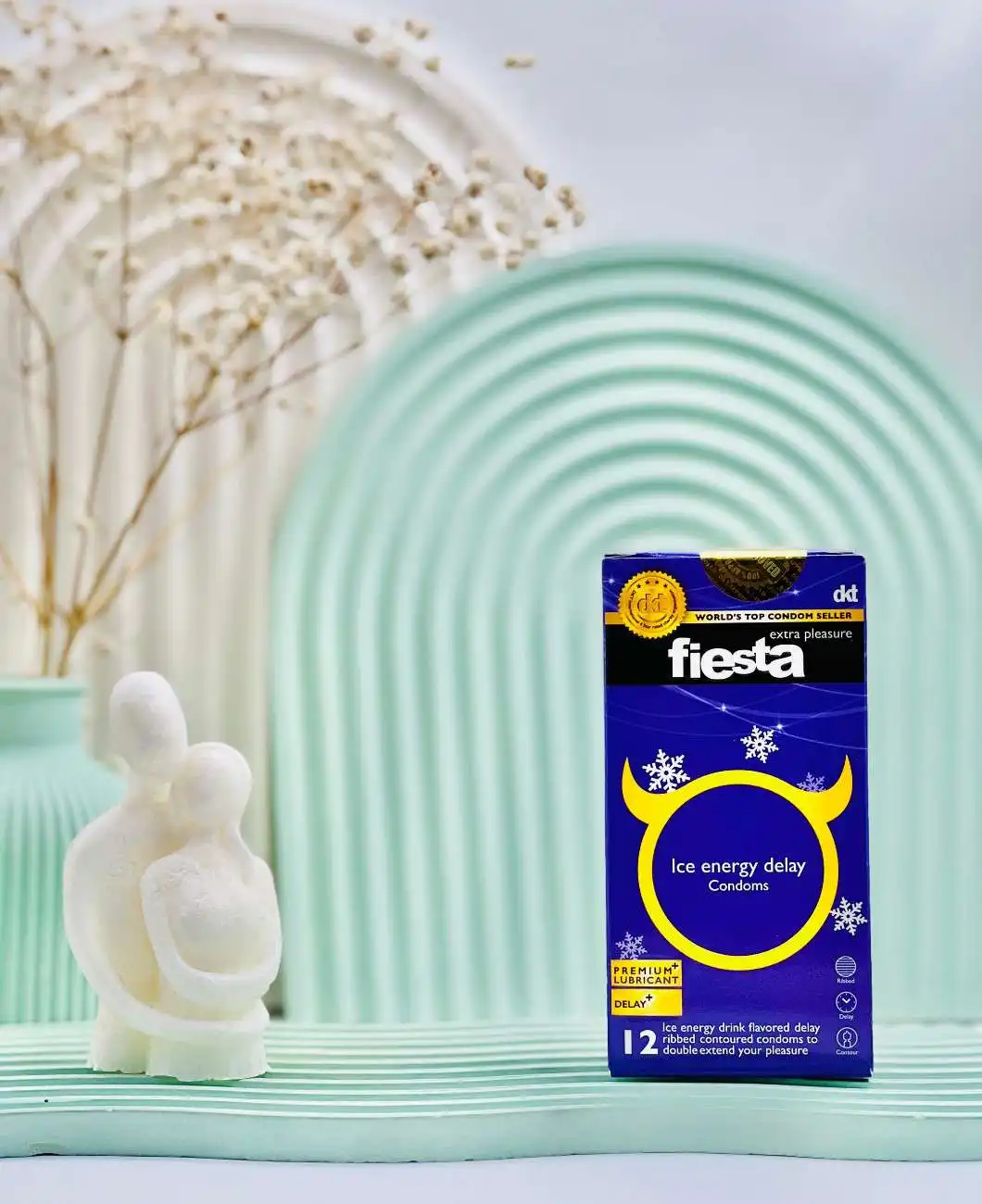 Ice Energy Daily Fiesta Condoms 12 Count (202601) daroosazam.com کاندوم آیس انرژی دیلی فیستا 12 عددی (2026/01)