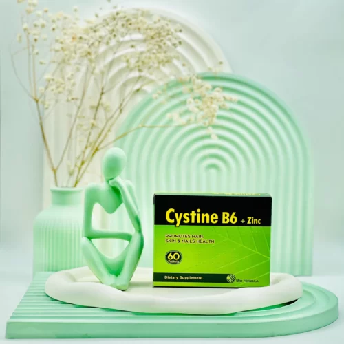 قرص سیستئین ب 6 و زینک بایو فرمولا 60 عددی