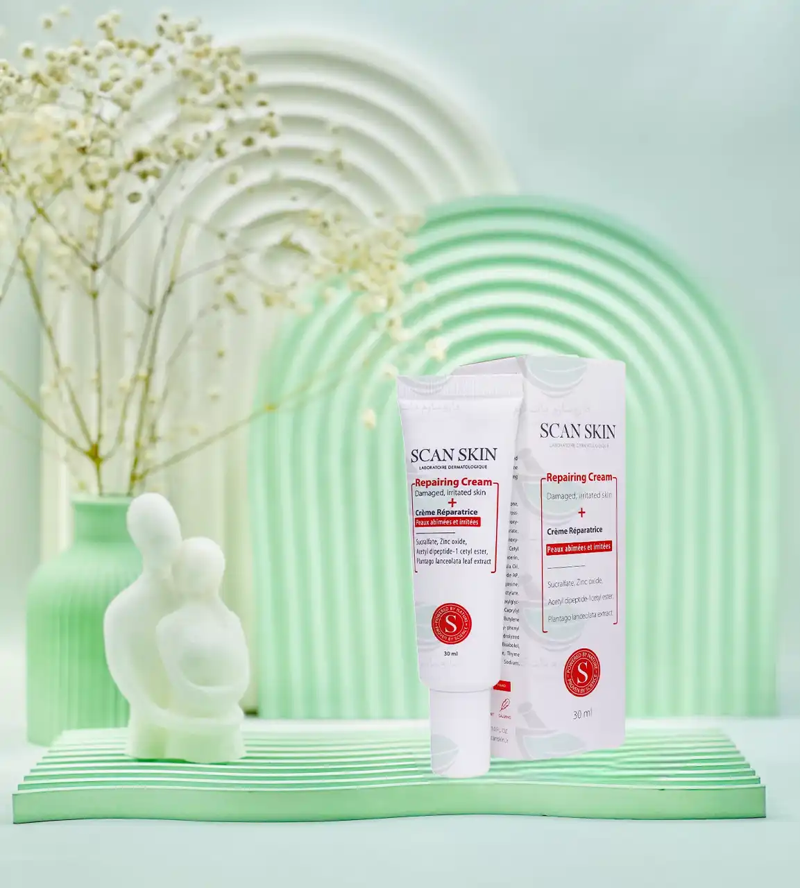 Scan Skin Anti-Wrinkle and Surface Repair Cream 30 ml daroosazam.com کرم ضد چروک و ترمیم کننده سطحی اسکن اسکین 30 میلی لیتر