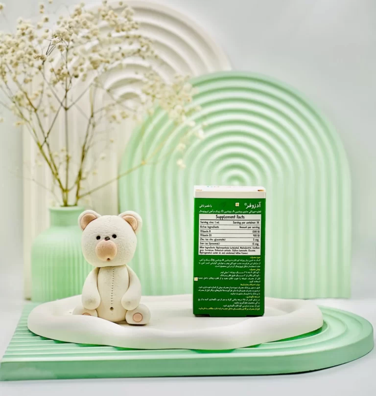 قطره آدزوفر بی اس کی با طعم تافی 30 میلی لیتر