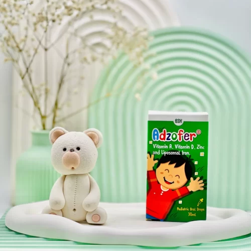 قطره آدزوفر بی اس کی با طعم تافی 30 میلی لیتر