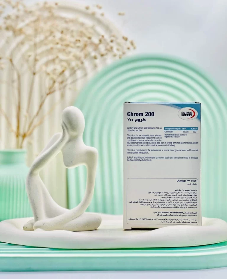 قرص کروم 200 میلی گرم یوروویتال 60 عددی