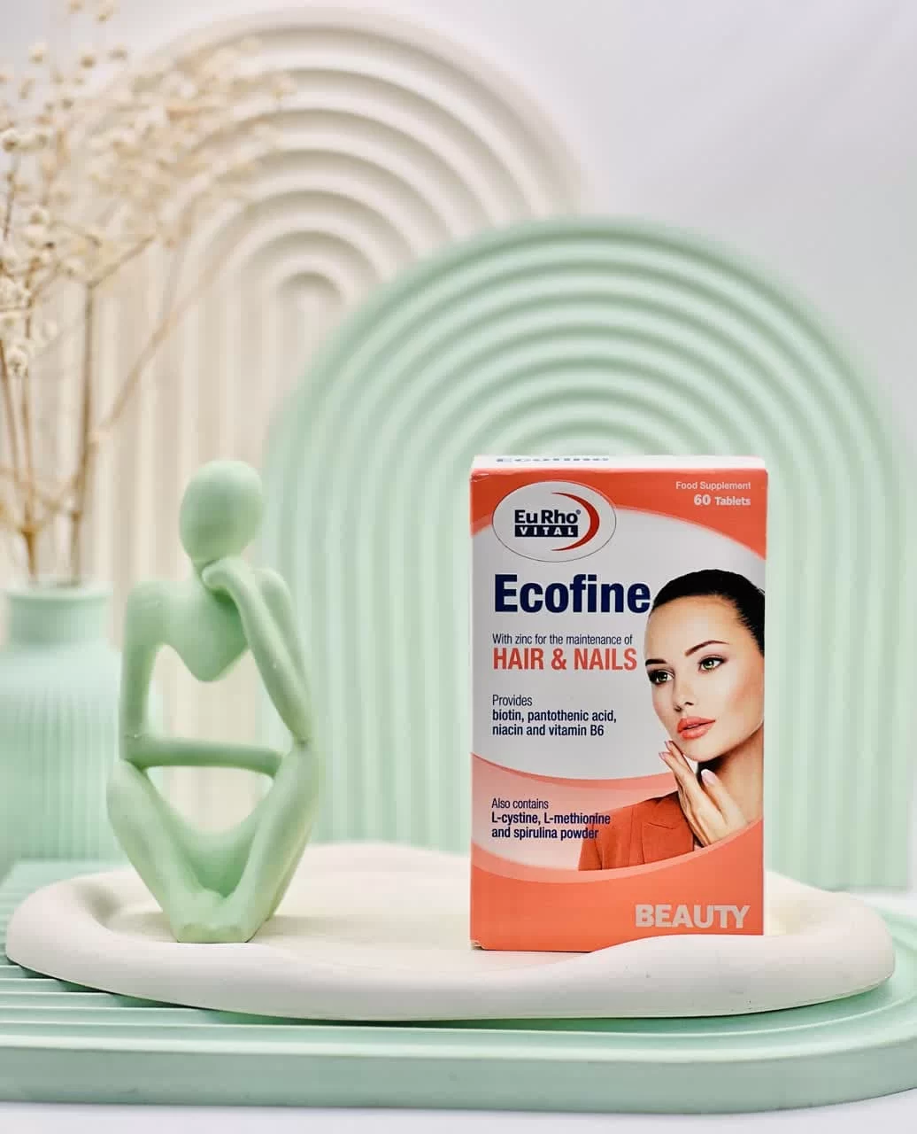 قرص اکوفاین یوروویتال 60 عددی داروسازم دات کام قرص اکوفاین یوروویتال 60 عددی