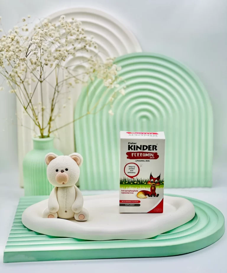 قطره فرومین فیشر کیندر با طعم پرتقال 30 میلی لیتر