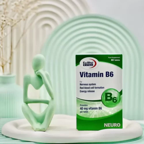 قرص ویتامین ب 6 یورویتال 60 عددی