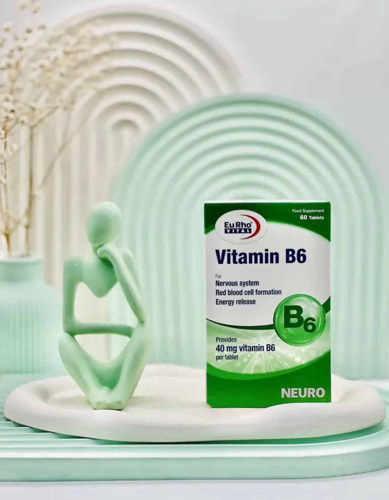 قرص ویتامین ب 6 یورویتال 60 عددی