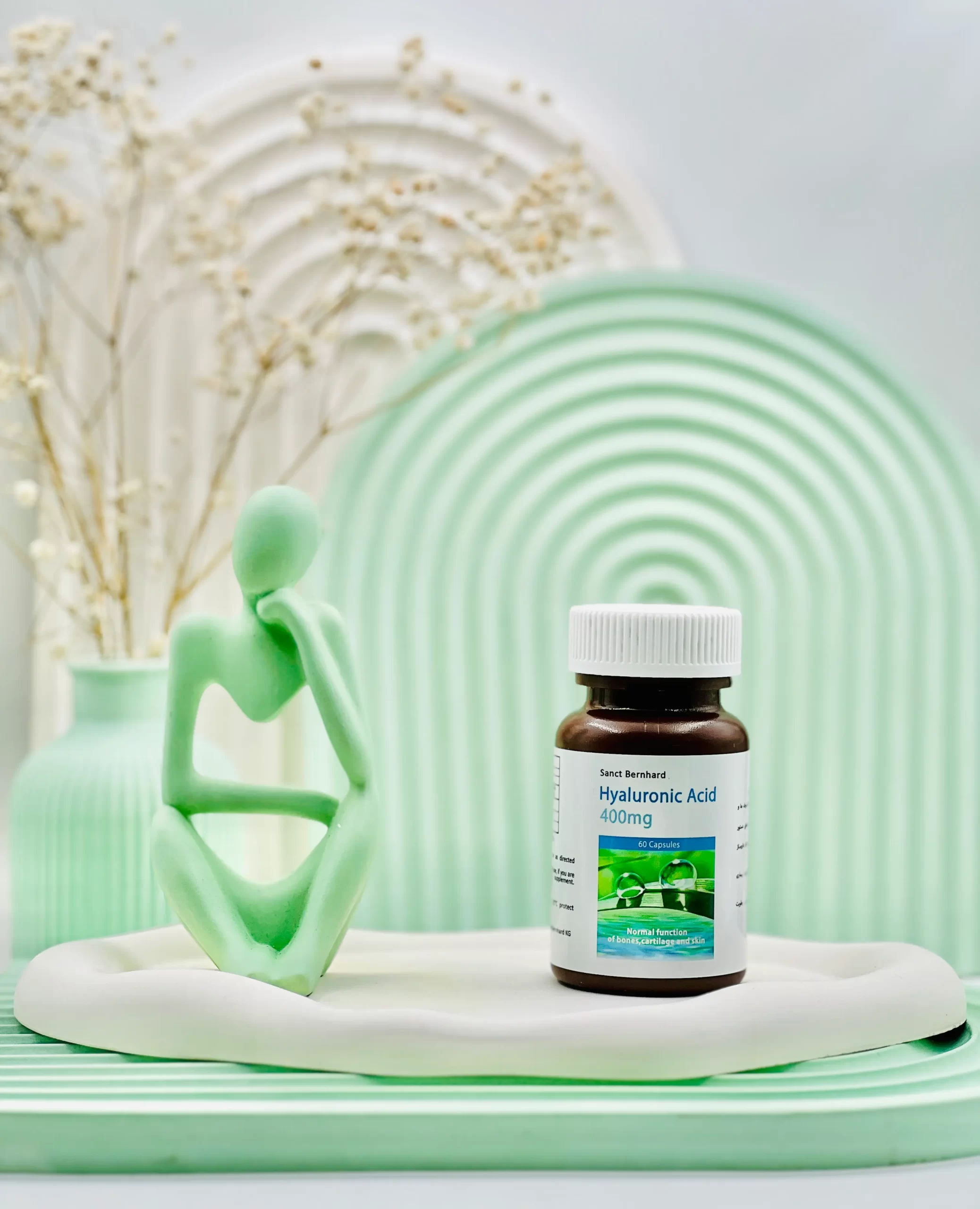 کپسول هیالورونیک اسید سانکت برنهارد 400 میلی گرم 60 عددی داروسازم دات کام کپسول هیالورونیک اسید سانکت برنهارد 400 میلی گرم 60 عددی