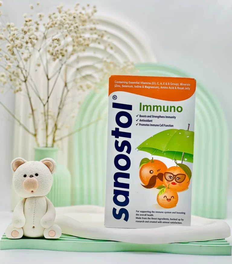شربت ایمونو سانستول 155 میلی لیتر