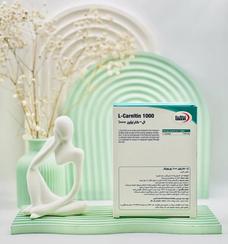 قرص ال کارنیتین 1000 میلی گرم یوروویتال 60 عددی