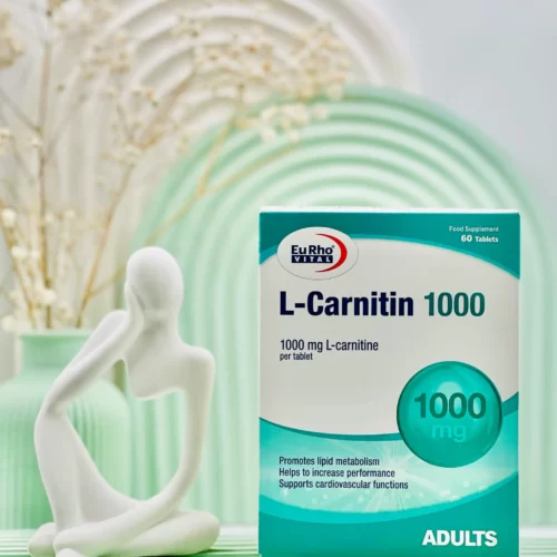قرص ال کارنیتین 1000 میلی گرم یوروویتال 60 عددی