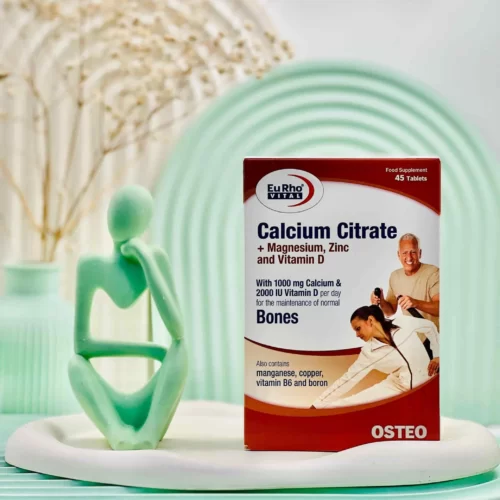 قرص کلسیم سیترات یوروویتال 45 عددی