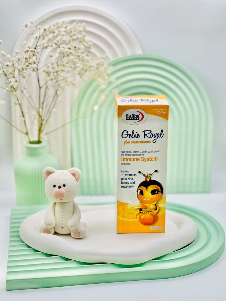 شربت ژل رویال پلاس مولتی ویتامین یوروویتال 200 میلی لیتر