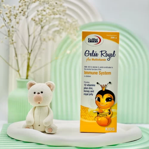 شربت ژل رویال پلاس مولتی ویتامین یوروویتال 200 میلی لیتر