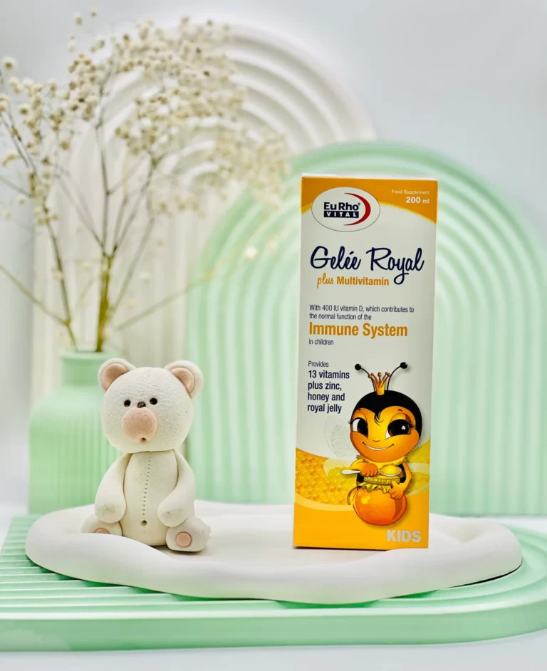 شربت ژل رویال پلاس مولتی ویتامین یوروویتال 200 میلی لیتر