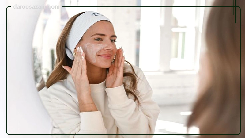 ماسک صورت و گردن خاک رس آبی ژنوبایوتیک 100 میلی لیتر