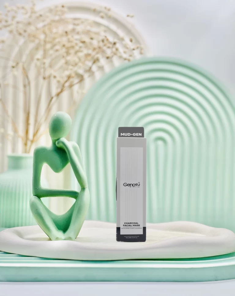 ماسک صورت و گردن زغال ژنوبایوتیک 100 میلی لیتر