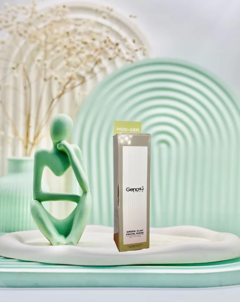 ماسک صورت و گردن خاک رس سبز ژنوبایوتیک 100 میلی لیتر