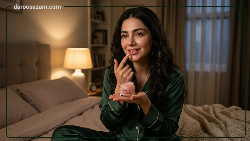 ماسک خواب شب لب ژنوبایوتیک 20 گرم
