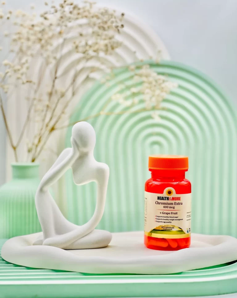 کپسول کروم اکسترا 400 میکروگرم هلث اند مور 30 عددی
