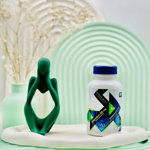 قرص منیزیم 300 میلی گرم و ب6 ام پلاس پرارین پارس 60 عددی