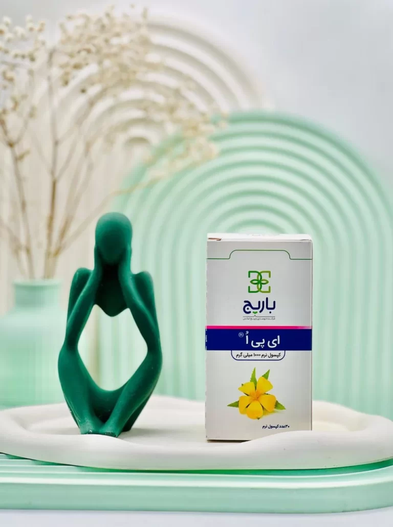 سافت ژل روغن گل مغربی ای پی اُ باریج اسانس 30 عددی