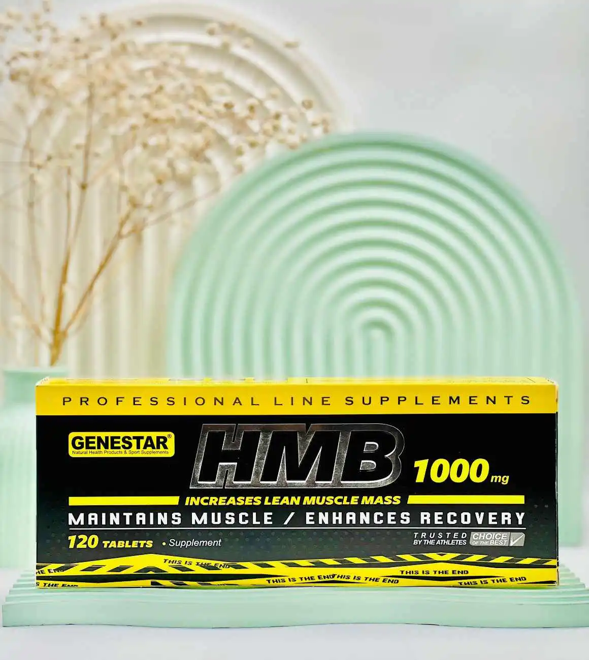 Genestar HMB 1000 mg tablets, 120 pieces (expiration date 2026-01-21) daroosazam.com (4) قرص اچ ام بی 1000 میلی گرم ژن استار 120 عددی (تاریخ انقضا 20260121)