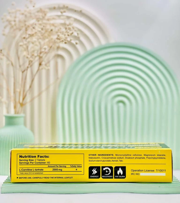 قرص ال کارنیتین 1000 میلی گرم ژن استار 120 عددی