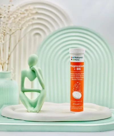 قرص جوشان منیزیم و ب6 نیچرز پلنتی 20 عددی