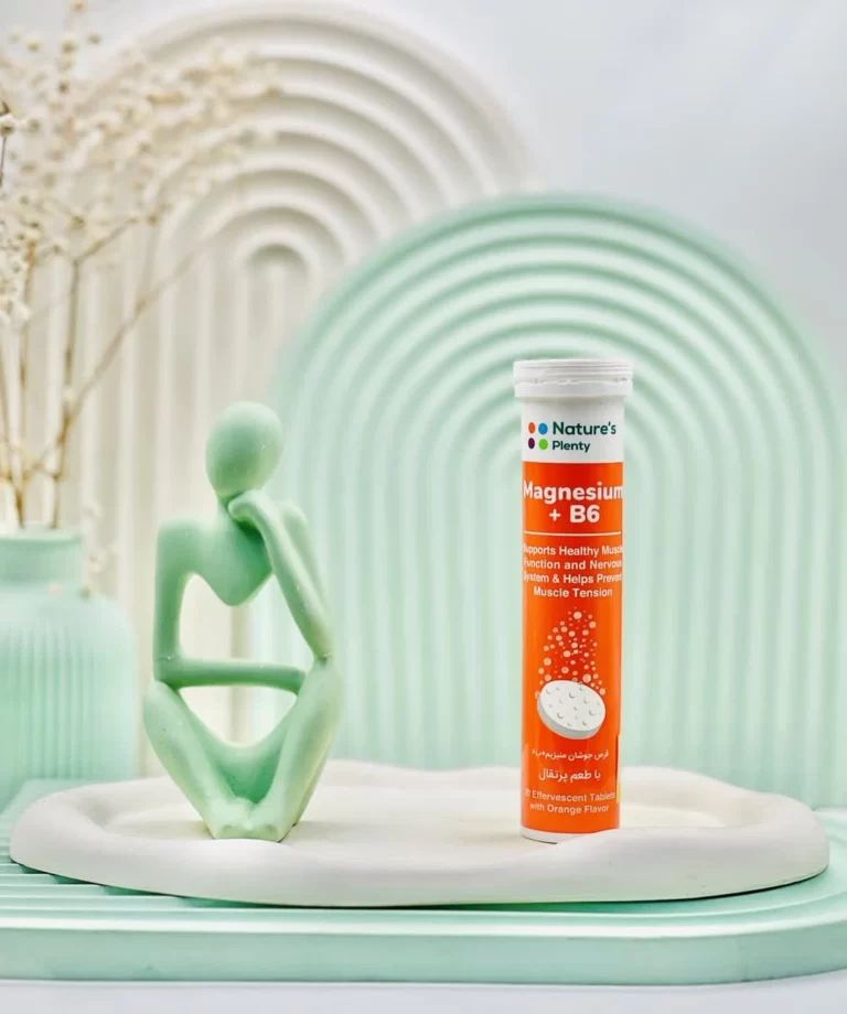 قرص جوشان منیزیم و ب6 نیچرز پلنتی 20 عددی