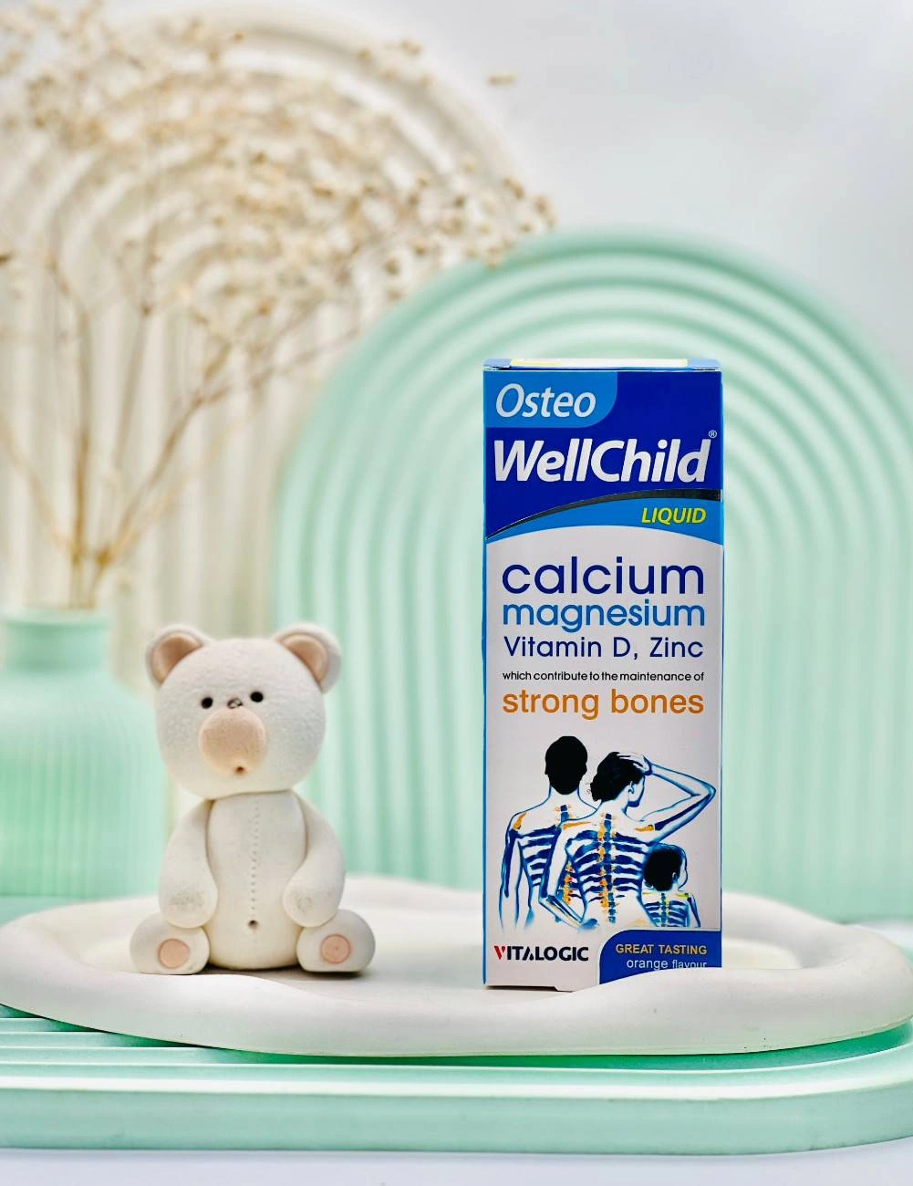 شربت استئو ول چایلد ویتالوژیک 200 میلی لیتر داروسازم دات کام شربت استئو ول چایلد ویتالوژیک 200 میلی لیتر