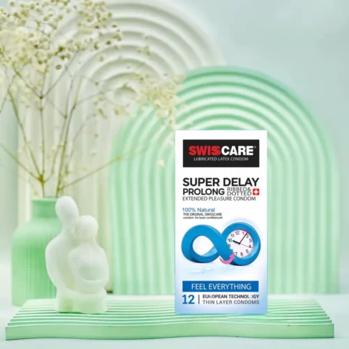 کاندوم تاخیری سوئیس کر 12 عددی