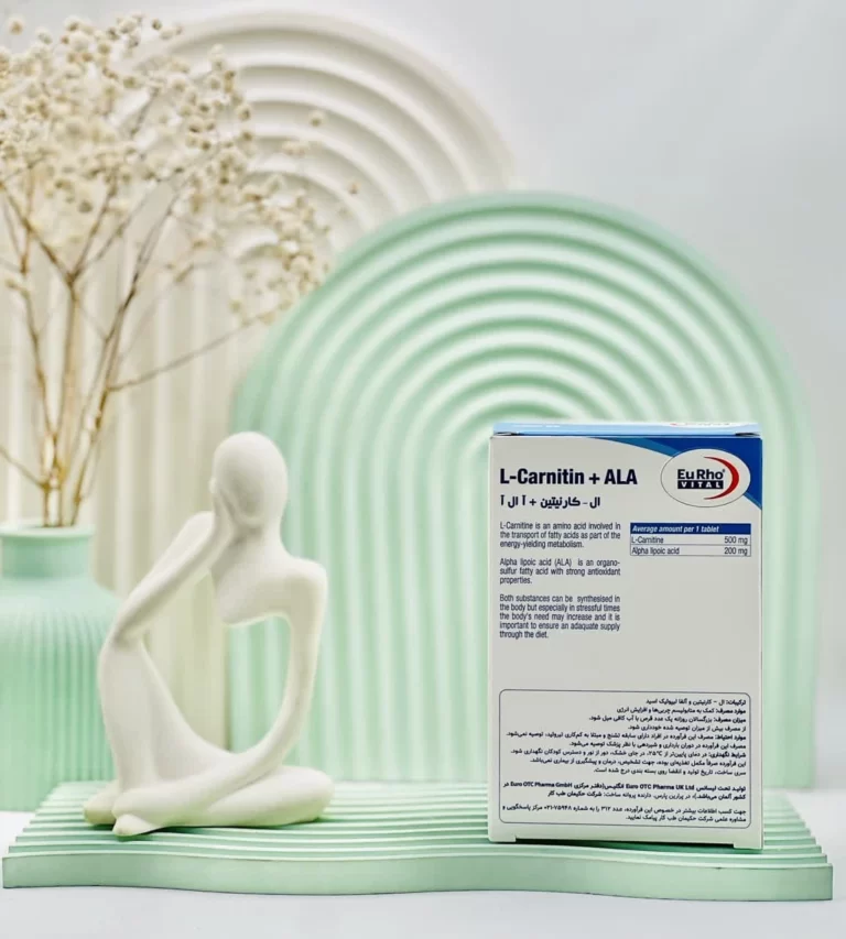 قرص ال کارنیتین و آ ال آ یوروویتال 60 عددی