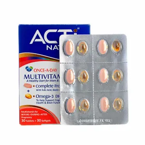 Acti Natal Plus Tablets and Softgels Abian Darou 60 pcs daroosazam.com