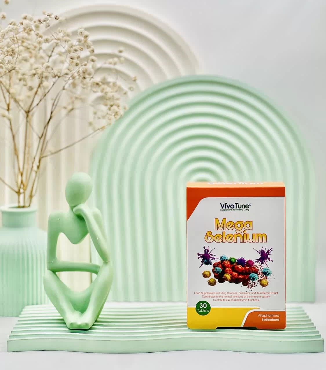 قرص مگاسلنیوم ویواتیون 30 عددی داروسازم دات کام قرص مگاسلنیوم ویواتیون 30 عددی