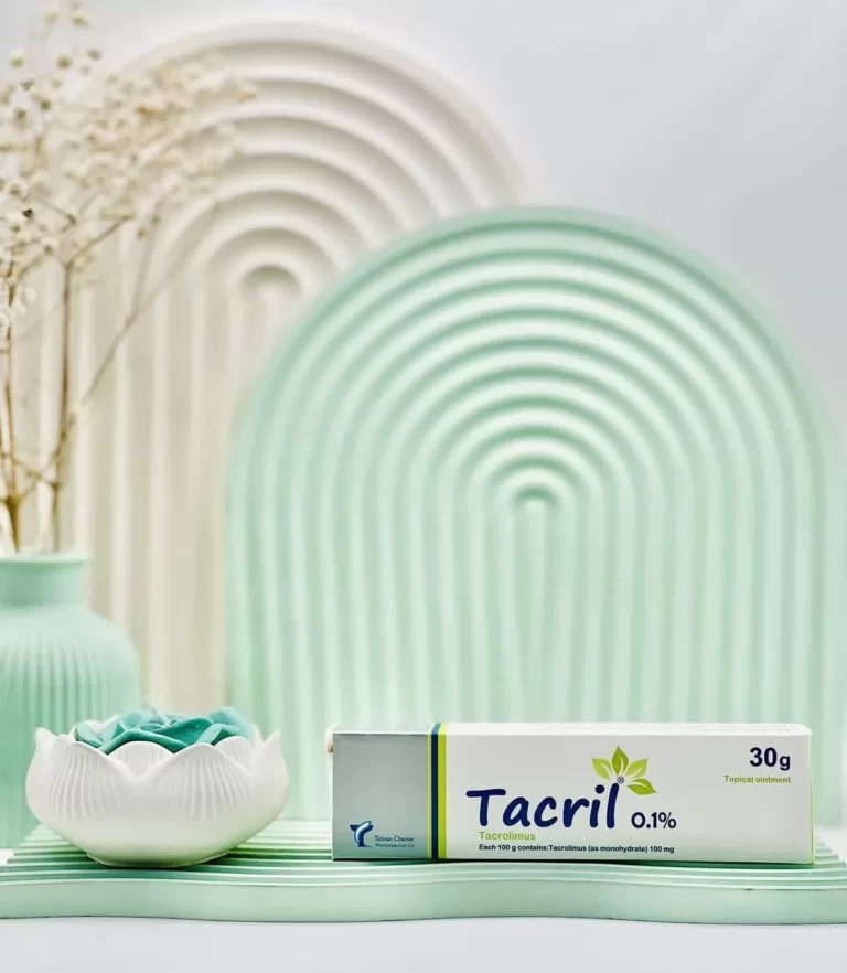 پماد موضعی تاکریل 0.1 درصد ( فروش فقط با نسخه پزشک)