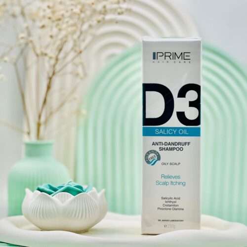 Anti-dandruff shampoo for oily scalp D3 Prime 250 grams daroosazam.com